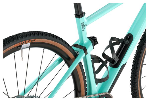 Gravel bike BMC URS 01 LT Two Sram Rival eTap AXS / GX Eagle AXS 12V 700 mm Blue Green Minty Aqua 2024