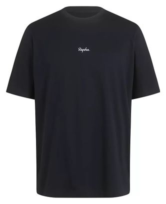 Maglietta Rapha in cotone, modello Regular, nera, da uomo