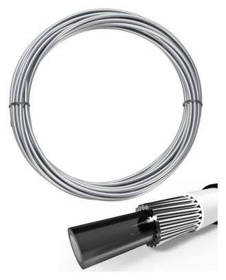 ELVEDES 10m Transmission Outer Casing silver with 5.0mm liner