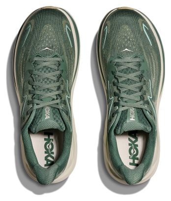Hoka Clifton 10 Running Shoes Green Men | Alltricks.com