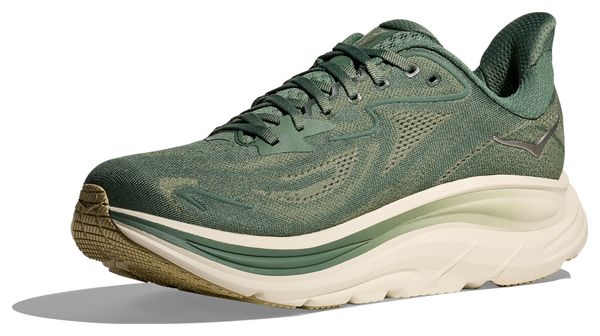 Hoka Clifton 10 Running Shoes Green Men