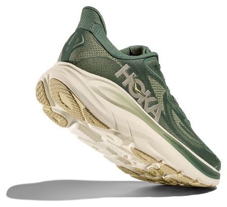Hoka Clifton 10 Running Shoes Green Men | Alltricks.com