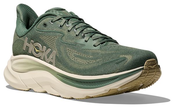 Hoka Clifton 10 Running Shoes Green Men