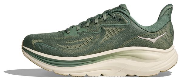Hoka Clifton 10 Running Shoes Green Men