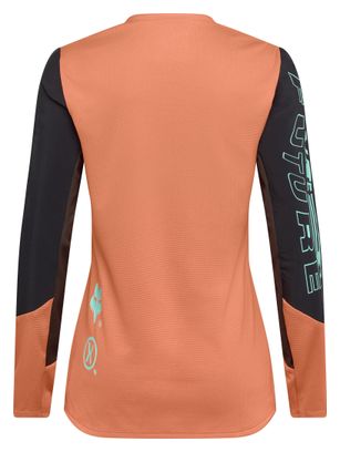 Maglia Fox Defend Elevated a manica lunga da donna Coral