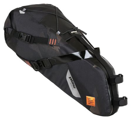 Bolsa de sillín Woho XTouring Dry M 8-12L Cyber-Camo Diamond Black