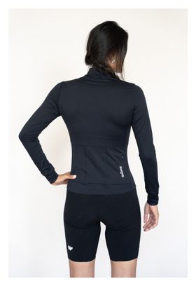 Maglia a maniche lunghe Wilma Billie Donna Nero