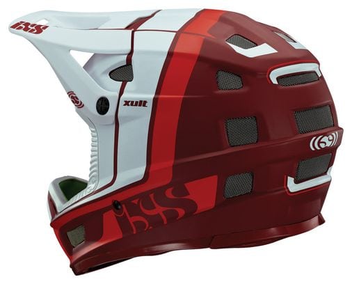 Casque Intégral IXS XULT Blanc Rouge