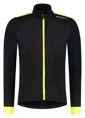 Maillot Manches Longues Velo Rogelli Core - Homme - Noir