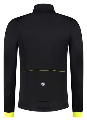 Maillot Manches Longues Velo Rogelli Core Homme Noir Jaune