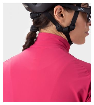 Chaqueta impermeable para mujer Alé Racing Rosa