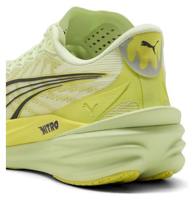 Zapatillas de running Puma Deviate Nitro 4 amarillas para hombre