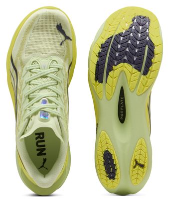 Zapatillas de running Puma Deviate Nitro 4 amarillas para hombre