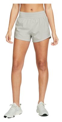Pantalón Corto <strong>Nike Dri-Fit One 3in Mujer</strong> Gris