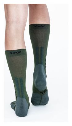 X-Socks Hike Discover Crew Green Black