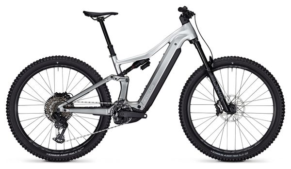Mountain bike elettrica full-suspension Focus JAM² 6.8 12V 800Wh Bosch 120 Nm 29'' Argento