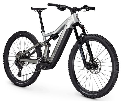 Mountain bike elettrica full-suspension Focus JAM² 6.8 12V 800Wh Bosch 120 Nm 29'' Argento
