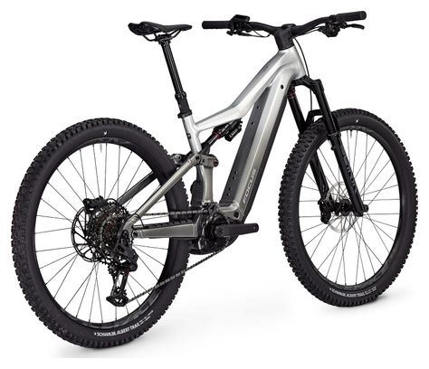 Mountain bike elettrica full-suspension Focus JAM² 6.8 12V 800Wh Bosch 120 Nm 29'' Argento