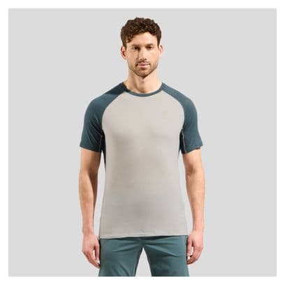 Odlo Ascent Performance Wool 125 Grey Technical T-Shirt