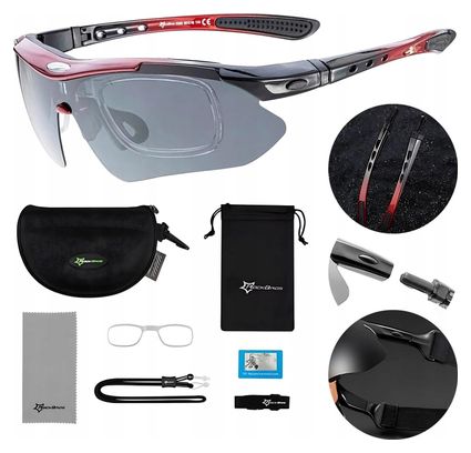 ROCKBROS Lunettes Vélo Photochromiques UV400