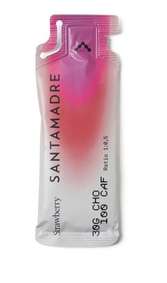 Santa Madre Energy Gel 30Cho 100 Caf Strawberry - 50ML