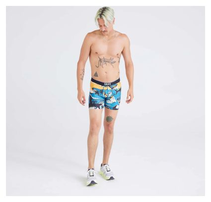 Boxer Saxx Volt Breathable Mesh Shark Street Blue