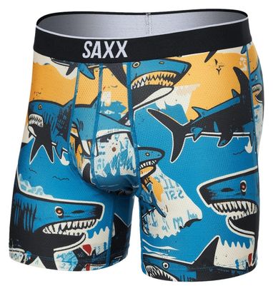 Boxer Saxx Volt Ademende Mesh Shark Street Blue