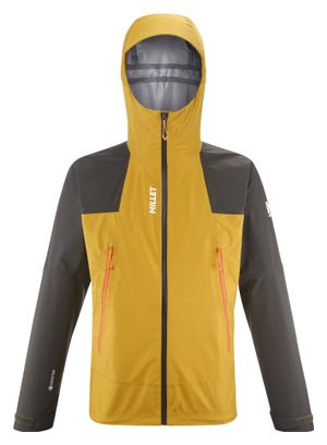 Wasserdichte Jacke Millet Seneca Gore-Tex 3L Gelb/Grün