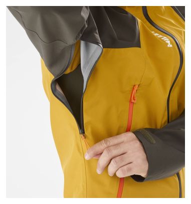 Wasserdichte Jacke Millet Seneca Gore-Tex 3L Gelb/Grün