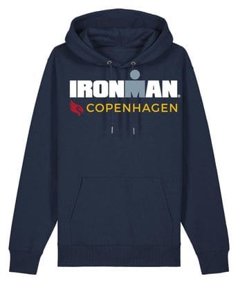 Felpa con cappuccio Ironman Copenhagen Navy