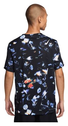 Maillot de manga corta Nike AeroSwift Glam Negro, Hombre