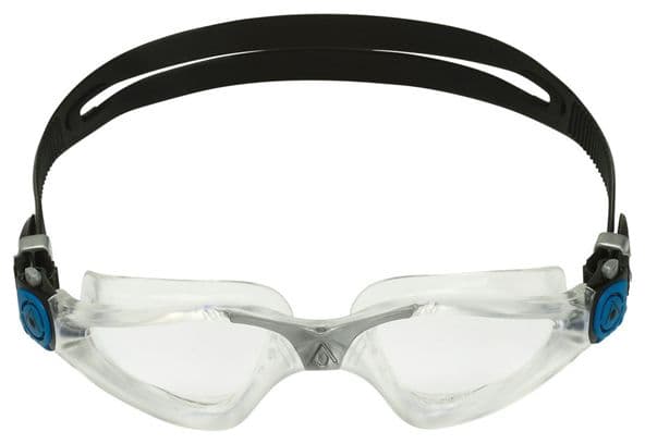 Lunettes de bain Aquasphere Kayenne Transparent/Noir - Verres Clairs