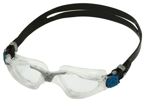 Lunettes de bain Aquasphere Kayenne Transparent/Noir - Verres Clairs