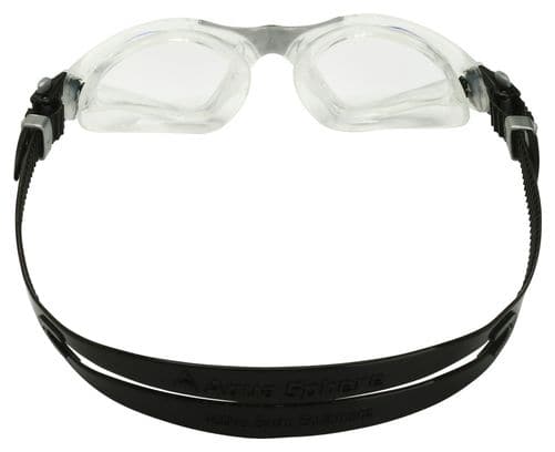 Lunettes de bain Aquasphere Kayenne Transparent/Noir - Verres Clairs