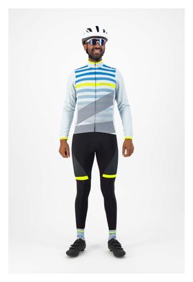 Maillot Manches Longues Velo Rogelli Stripe - Homme
