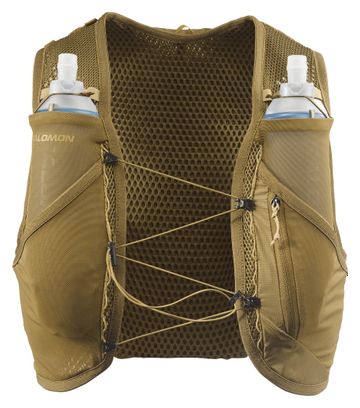 Bolsa de hidratación Salomon Active Skin 8 Caqui Unisex