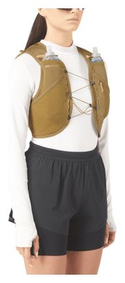 Bolsa de hidratación Salomon Active Skin 8 Caqui Unisex