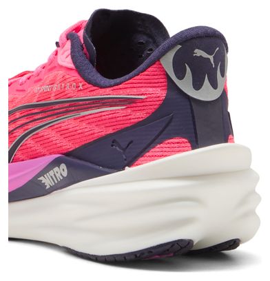 Zapatillas de running Puma Deviate Nitro 4 Hyrox Rosa Mujer