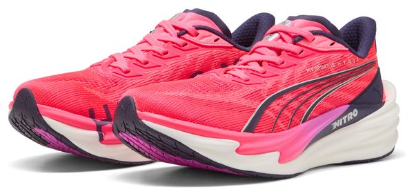 Zapatillas de running Puma Deviate Nitro 4 Hyrox Rosa Mujer