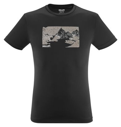 Technical T-Shirt Millet Wanaka Fast Black