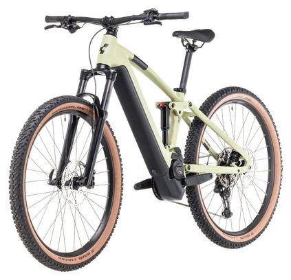 Cube Stereo Hybrid 120 One 625 Elektrische Volledig Geveerde MTB Shimano Cues 10S 625 Wh 29'' Olijfgroen 2024