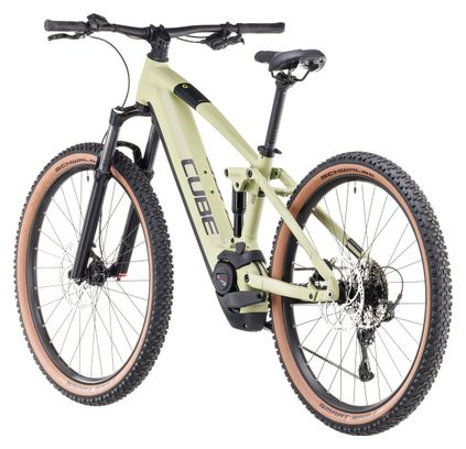 Cube Stereo Hybrid 120 One 625 Elektrische Volledig Geveerde MTB Shimano Cues 10S 625 Wh 29'' Olijfgroen 2024