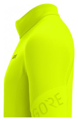 Langarm Jersey GORE Wear C3 Thermo Gelb Fluo