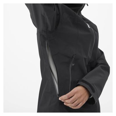 Veste Imperméable Femme Millet Seneca Gore-Tex 3L Noir