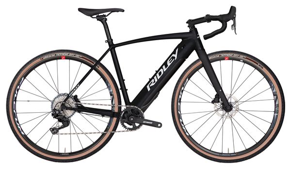 Ridley E-Kanzo Elektro-Gravelbike Sram Rival 1 11S 250 Wh 700 mm Schwarz 2023