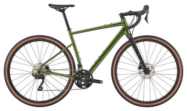 Bicicletta da gravel Cannondale Topstone 2 Shimano GRX 10S 700mm Verde