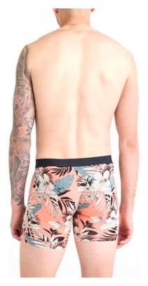 Saxx Vibe Xtra Fly Hibiscus Jungle Coral Boxer Herren