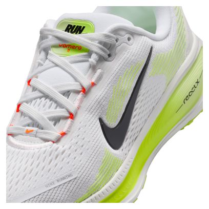 Zapatillas Nike Vomero 18 Blanco/Verde Niño
