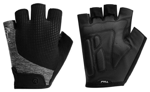 Gants Velo Rogelli Essential - Femme - Noir/Gris