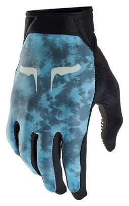 Fox Flexair Ascent Teal / Sky Blue Long Gloves